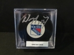 Wayne Gretzky Autographed Puck (New York Rangers)